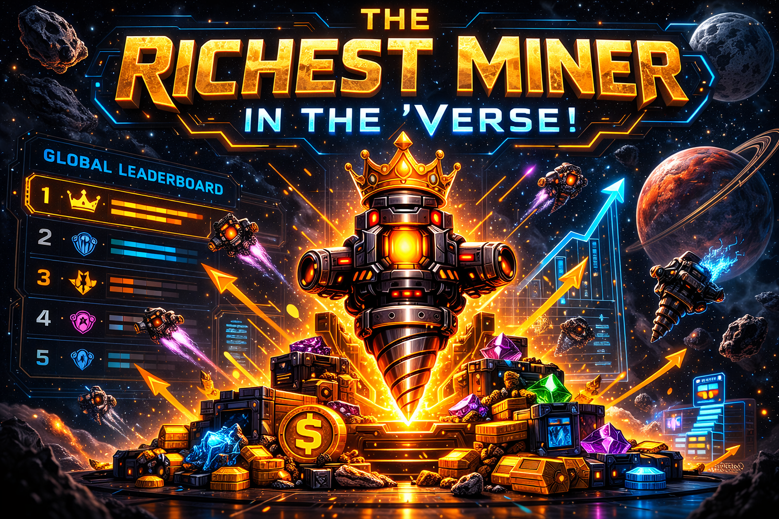 Infinite Miner promotional artwork